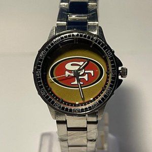 San Francisco 49ers NFL Stainless-Steel Luxury Women's Watch by Game Time NEW!!